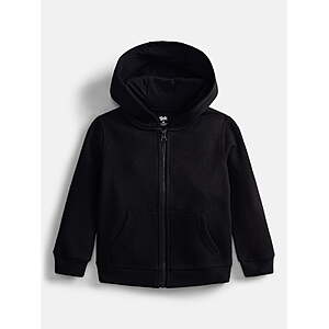 Wonder Nation Baby and Toddler Fleece Zip Up Hoodie, Sizes 0M-5T $4.98