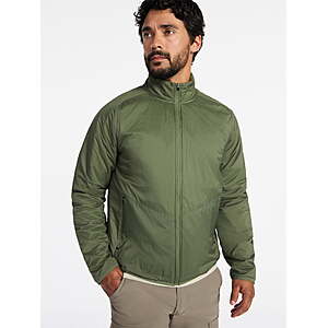 Ozark Trail Men's Light Insulated Nylon Zip Jacket (Green or Taupe)  $12.37 + Free S&H w/ Walmart+ or on $35+