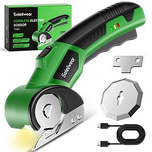Amazon – Soleilwear 4V Cordless Electric Scissors - $15.99 w/ Code
