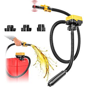 Ecarke Cordless 3.2 GPM Fuel Transfer Pump (DeWalt 20V & Milwaukee 18V Compatible, Tool Only) $37.98 + Free Shipping