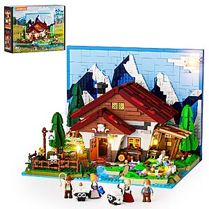 Amazon – Lumibricks Shepherd's Cottage 2265-Pc Building Set - $31.80 w/ Code