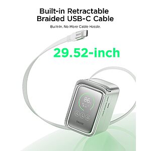 TALIX Laptop Power Bank, 20000mAh Portable Charger with 190W Total Output $49.99