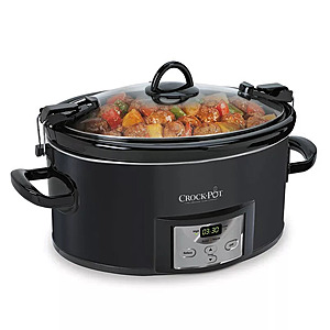 7-Quart Crockpot Countdown Cook & Carry Slow Cooker (Black) $35.99 + Free Store Pickup at Kohl's + Free S&H on $49+
