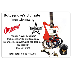 Rattlesnack ULTIMATE TONE GIVEAWAY - JAGUAR AND GEAR!