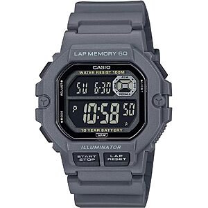 $23.97* | 44.5mm Casio WS-1400H Series Watch w/ 60-Lap Memory at Amazon