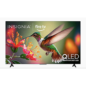 Insignia 65" QLED Fire TV Model: NS65-UQFL26 $299.99