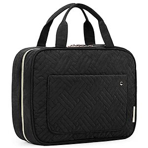 [Prime] Bagsmart Hanging Toiletry Bag Travel Organizer (Black, Medium) $11.99 + Free Shipping