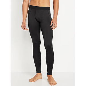 Old Navy Men's Solid Baselayer Tights $5.97