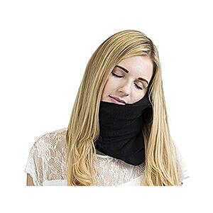 Trtl Travel Neck Pillow (Black, Scarf-Style) $11.90 + Free Shipping w/ Prime or $6 Fee per Order