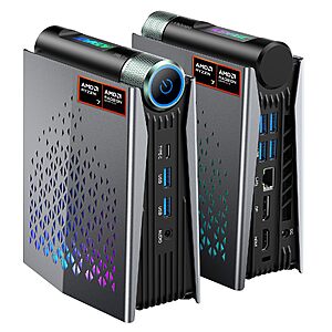 ACEMAGICIAN S3A Mini PC $474.99 – Ryzen 7 255, 16GB LPDDR5, 512GB PCIe 4.0 SSD, Radeon 780M