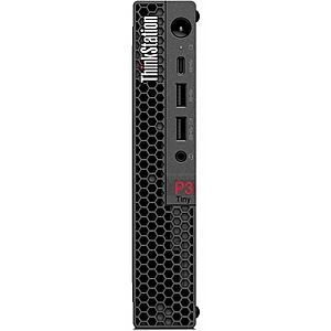 [Resale] Lenovo ThinkStation P3 Tiny, Intel Core i9-14900 vPro, Windows 11 Pro 64, 16GB RAM, 512GB SSD & NVIDIA T1000 8GB Graphics Card (Used - Like New) at Amazon $1456.65