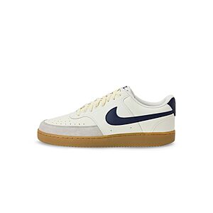 Nike Men's Court Vision Low Sneakers (Sail/ Midnight Navy/ Gum Light Brown) $54.38 + Free Shipping