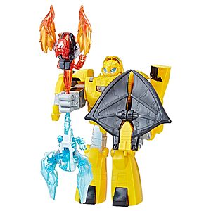 [Prime] 10" Playskool Heroes Transformers Rescue Bots Knight Watch Bumblebee Action Figure Set $8.99 + Free Shipping