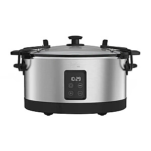 bella PRO 7-Qt. Programmable Slow Cooker w/ Searing Function (Stainless Steel) $35 + Free Store Pickup at Best Buy