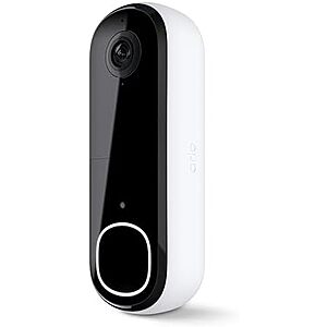 [Prime] $27.07* | Arlo Battery/Wired 2K Smart Wi-Fi Video Doorbell (2nd Gen​) at Amazon