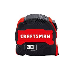 Craftsman 30' Compact Easy Grip Tape Measure $13.98 + Free Store Pickup at Lowe's or Free Shipping on $35+