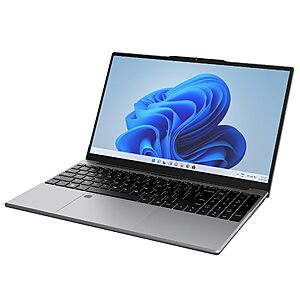 Aurant 15.6 Inch Laptops, AMD Ryzen R5, 8GB RAM, 128GB SSD, Win11 Home $280