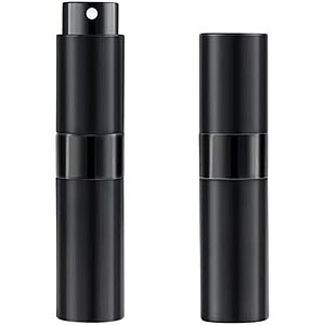 $3.59* | 2-Pack 8ml MDDRUIQI Refillable Portable Perfume Atomizer Bottle (Black) at Amazon