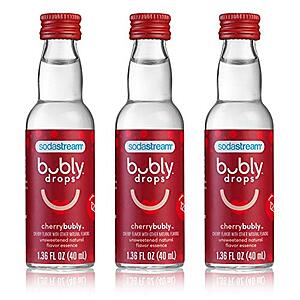 [SnS, AC] $7.20 | 3-Pack 1.36-Oz sodastream bubly Drops (Cherry) at Amazon