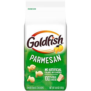 6.6-Oz Goldfish Cheese Crackers (Parmesan) $1.86 w/ S&S + Free Shipping w/ Prime or on $35+
