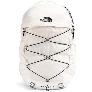 [AC] $56.55 | 27L The North Face Women's Borealis Backpack (Gardenia White/Black) at Amazon