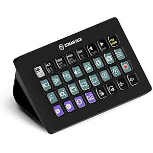 $199.99* | Elgato Stream Deck XL Advanced Studio Controller, 32 Keys at Amazon