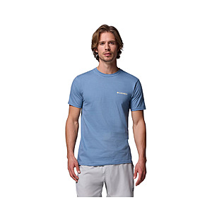 Columbia Men's Tree Flag Graphic T-Shirt (Steel, Sizes: S-XXL) $7.93 + Free Store Pickup at Macy's or Free Shipping on $39+