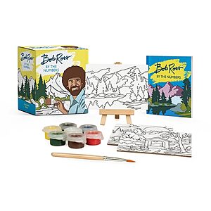 Bob Ross by the Numbers Canvas Painting Kit $6.65 + Free Shipping w/ Prime or on $35+