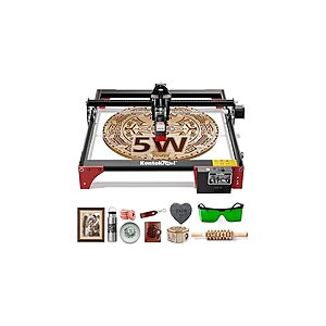 Kentoktool 400x400mm Laser Engraver Machine w/ 0.08mm Fixed Focus & 6000mm/min Engraving Speed $167.99 + Free Shipping w/ Prime or $6 Fee per Order