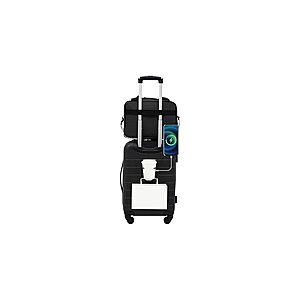 2-Piece 20" Wrangler Smart Spinner Hardside Luggage Set w/ USB Port & Cup Holder (Black) $17.99 + Free Shipping w/ Prime or $6 Fee per Order