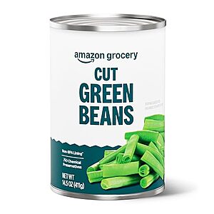 [SnS] $0.50* | 14.5-Oz Amazon Fresh Cut Green Beans at Amazon