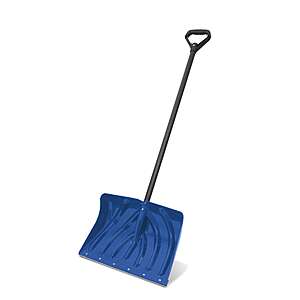 Suncast 18-in Plastic Blade Shovel/Pusher Snow Shovel with 1-in Steel core Handle one_size | SC135010 $5.93