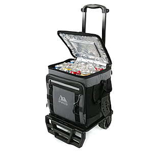 Arctic Zone PRO 50 Can Wheeled Cooler with Cart