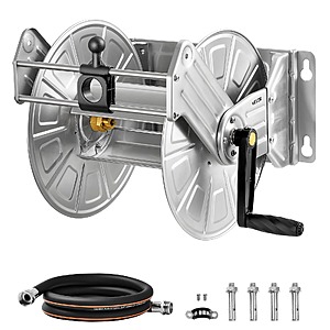 VEVOR Wall Mounted Garden Hose Reel 150ft $95.13 + Free Shipping