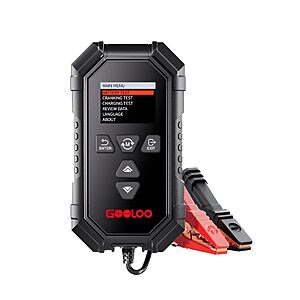 GOOLOO ST5 Car Battery Tester, 12V/24V Digital Automotive Load Tester - $56.69 - $59.39 AC