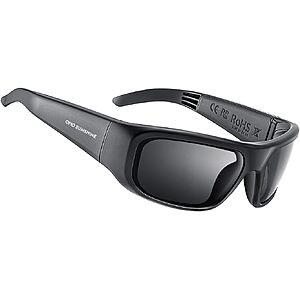 OHO Sunshine Sport Smart Sunglasses w/ Bluetooth (Black) $9.99 + Free Shipping w/ Prime or on $35+