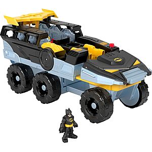 Fisher-Price Imaginext DC Super Friends Batman Transforming Bat-Tank w/ Lights, Sounds & Figure $18.49 + Free Shipping w/ Prime or on $35+