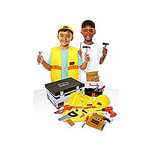 BLACK+DECKER Construction Dress Up Trunk for Kids - $12.74 + free ship w/ Prime