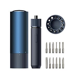HOTO 12-in-1 Rechargeable Cordless Electric Screwdriver Set $27.99 + Free Shipping w/ Prime or on $35+