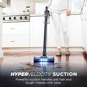 Shark Pet Cordless Stick Vacuum, 40-Min Runtime, Lightweight, Grey, IX141