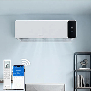 COZEWARE Visio Series 18000 BTU 20 SEER2 230V Ductless Mini Split AC w/ Heat Pump $552.50 + Free Shipping