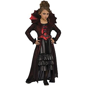 Rubies Victorian Vampire Costume for Kids Girl's Small $25.47