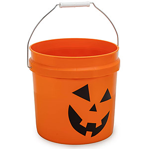 Creo Group 2gal Bucket Halloween Jack-O-Lantern Orange - $2.99 @ Target