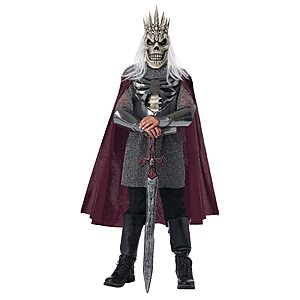 California Costumes Child Fearsome Skeleton King Costume Large $17.79