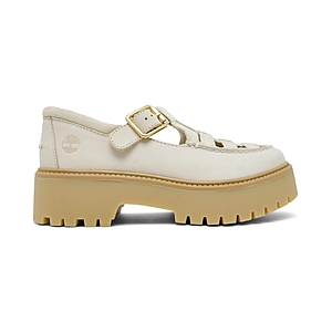 Timberland Women's Stone Street Mary Jane Platform Shoes (Light Beige Suede) $55.00 + Free Store Pickup at Macy's or Free Shipping on $39+
