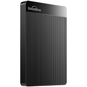 UnionSine 500GB Portable External Hard Drive, Ultra Slim USB 3.0 HDD $35.49