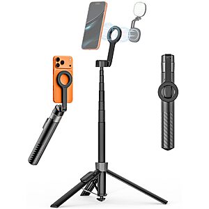 69" Magnetic Phone Tripod for iPhone w/Remote Control UPT-01M $ 15.50 @Amazon $15.5