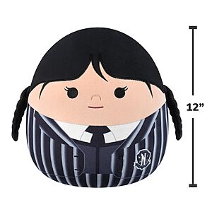Squishmallows Original 12in Wednesday in Uniform - Ultrasoft Official Jazwares Plush $9.49
