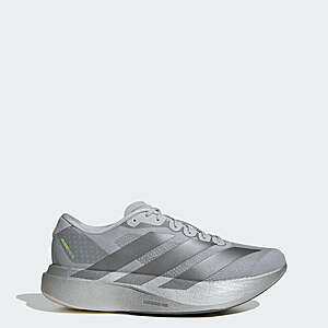 Adidas men's adizero evo sl shoes (Color: Color — silver metallic / iron metallic / halo s) (Size: 13) $54