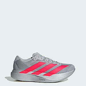 men's adizero evo sl shoes (Color: cloud white / royal blue / pure ruby) (Size: 13) $76.48